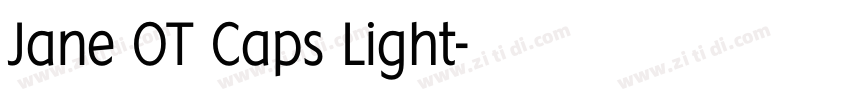 Jane OT Caps Light字体转换 Jane OT Caps Light字体转换